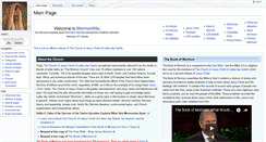 Desktop Screenshot of mormonwiki.com